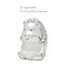 Zilverstad Hedgehog Money Box Sp./Lacq, Silver Coloured, 82x85x115 view 2