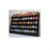 Flags connections 5 Rows Sport Military Challenge Coin Display Stand Holder Rack, Black, COIN5-BLA view 1