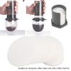 350PCS Round Coffee Filter Paper Coffee Maker Filters Strainers Replacement Coffee Filters for Coffee Maker view 1