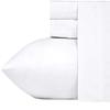 Split Head Flex King Sheets for Adjustable Beds, Flex Top King Sheets for Sleep Number Bed 100% Egyptian Cotton - 4Pcs Sheet Set -34" Top Split to fit Upto 16" Deep Mattress (White Solid) view 1