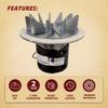 Napoleon W062-0027 Timberwolf Combustion Blower Motor Exhaust Fan Upgrade Fits Pellet Stove Models NPS40 NPS45 NPI45 TPS35 TPI35 W062-0022 2 Year Warranty view 4
