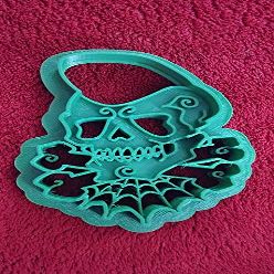 3D Printed Rockabilly Skull Tattoo Art Cookie Cutter