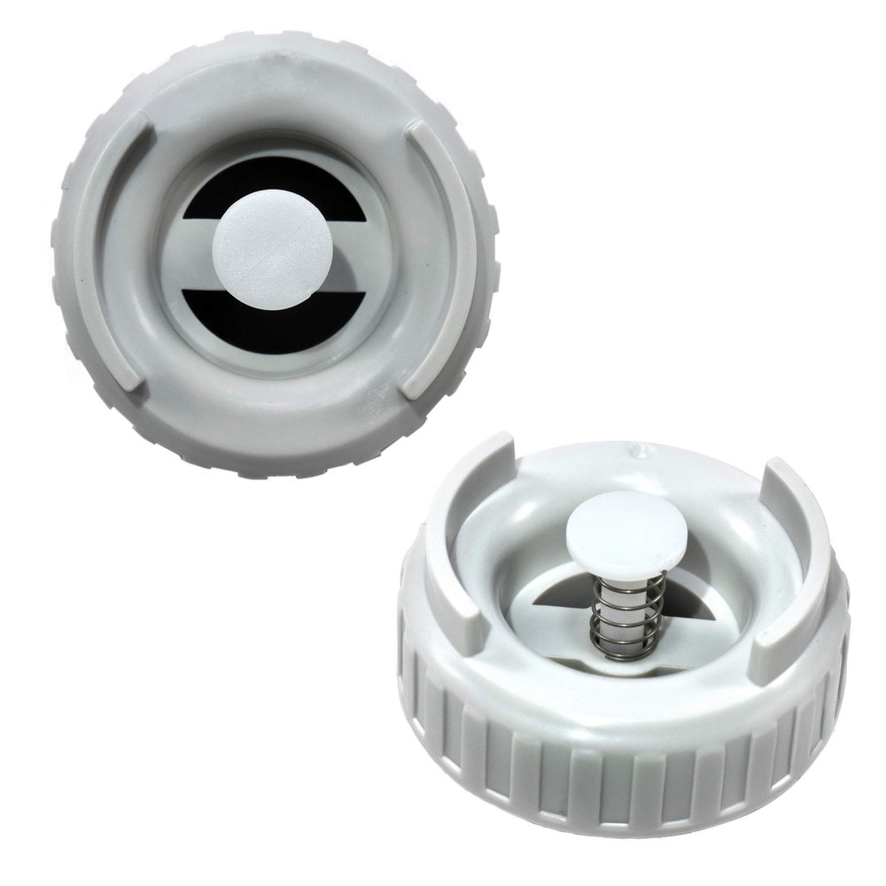 HQRP 2-Pack Bottle Valve Cap for Emerson MoistAir 1305 HC13030 HD1202C1C HD1300 HD13000 HD13002 HD13003 HD130000 HD1303 HD13030 HD1305 HD13050 HD1305D HD13W1 Humidifiers