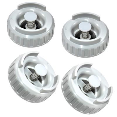 HQRP 4-Pack Bottle Cap Valve Assembly fits Emerson MoistAir/Kenmore Humidifiers, Compatible with Essick Air 509229-1 822419-2 Replacement