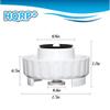 HQRP 4-Pack Bottle Cap Valve Assembly fits Emerson MoistAir/Kenmore Humidifiers, Compatible with Essick Air 509229-1 822419-2 Replacement view 2