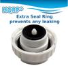 HQRP 4-Pack Bottle Cap Valve Assembly fits Emerson MoistAir/Kenmore Humidifiers, Compatible with Essick Air 509229-1 822419-2 Replacement view 4
