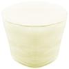 Round Pouffe Cover with Piping Ottoman Footstool Cover Cotton Ivory 32" Diameter x 16" Height (81 cm Diameter x 40 cm Height) Cover ONLY, Not Stuffed, Insert not view 1