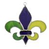 Switchables Glass Cover: Mardi Gras, Fleur de Lis view 1