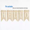 Swanky Party Box | Blue Pumpkin Welcome Baby Personalized Banner for Fall Baby Shower or Gender Reveal Party Dcor view 4