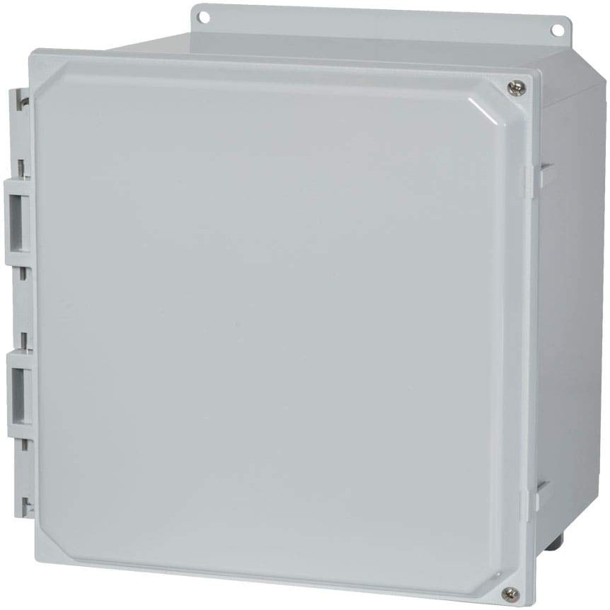 HAMMOND PCJ1084H Hinged Screw Solid Cover Type 4X Polycarbonate Junction Box
