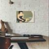 Epic Graffiti 'Waka Kaede' by Sai Tamiya, Canvas Wall Art, 12"x12" view 2