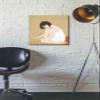 Epic Graffiti 'A Woman Painting a Pedicure' by Sai Tamiya, Canvas Wall Art, 16"x18" view 2