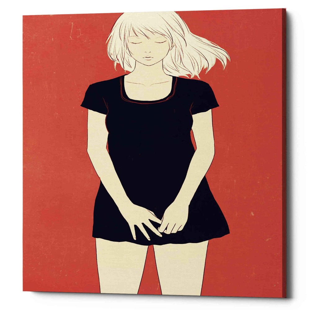 Epic Graffiti 'Meditation' by Sai Tamiya, Canvas Wall Art, 12"x18"