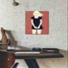 Epic Graffiti 'Meditation' by Sai Tamiya, Canvas Wall Art, 12"x18" view 2