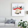 Trademark Fine Art Christmas Cats and Dogs III by Victoria Borges, 18x18 view 3