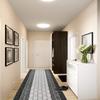 ORFA HOME Custom Cut Hallway Runner Rug, Slip Resistant, 31 Inch Wide X Your Choice of Length, Checkered White, 31 Inch X 4 feet, Doormat view 4