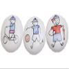 Panda Legends Set of 3 [Sunny Boy] Lovely Ceramic Kids Drawer Knobs Cabinet Pulls,Random Style view 1
