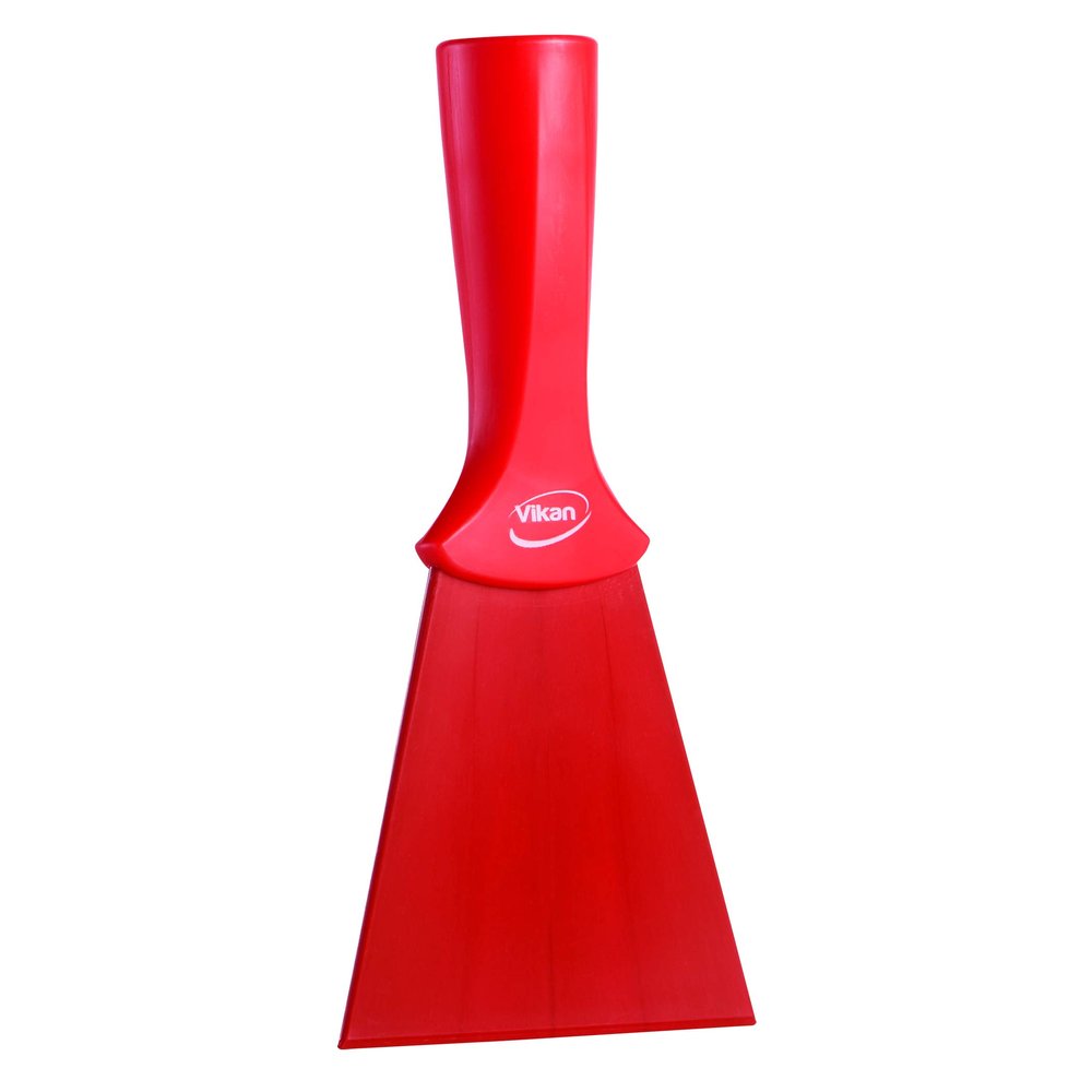 Vikan 40124 Nylon, Threaded, 4" Scraper Red