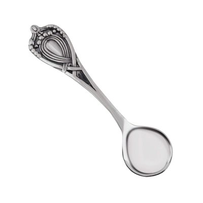 Charm - Sterling Silver - Jewelry - Pendant - Celtic Salt Spoon
