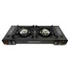 Auto Electric Lighter Ignition Butane 10,000 BTU Portable Double Burner Cooker Stove view 1