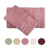 Concetti di-Lusso MiaSoft Lasoft Bamboo Towel Set  Soft and Washable Bath Towels for Hands, Face and Hair  Set of 2 in Gift Box - Deseret Rose view 1