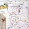 carol & frank Colonial Williamsburg Brie Flamingo King Quilt King White view 2