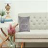 C&F Home "Grateful Cursive Wreath Embroidered 100% Cotton Accent Throw Pillow 18" x 18" Autumn Fall Harvest Thanksgiving Home Living Room Couch Sofa Chair Bed Bedroom Zipper Closure Decor Decoration view 2