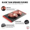 BLAZIN' THAW Defrosting Tray for Frozen Meat | 16" Family-Size | Aluminium Plate for Thawing Frozen Food | Natural Thawing Process | No Microwaves, No Cold/Warm Water Required | view 3
