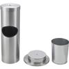 Global Industrial Stainless Steel Floor Standing Wet Wipe Dispenser, 31" H view 2
