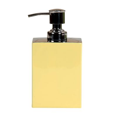 Better Trends Trier Bath Accessories Coll is impeccably Design Crafted to add Enduring Style for Exceptional Elegance to Bathroom 100% Stainless Steel in Vibrant Colors, Lotion Dispenser, Yellow