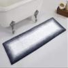 Better Trends 100% Cotton Torrent Collection Bath Mats, Gray Bath Mat - Tufted, Absorbent & Machine Washable Bath Mats Runner for Tub, Shower, and Bath Room, 20" x 60" view 1