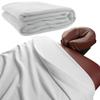 NRG Polar Fleece Blankets Fleece Massage Table Blanket - 60" x 86" - White - Ultra Soft, Warm & Comfortable - Lightweight Blanket Perfect for Most Massage Tables - Machine Washable view 1