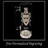 Harris Family English Coat of Arms Beer Stein Set of 4 - Personalized Heraldic Engraving, 16oz view 2