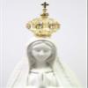 Vittoria Collection 36 Inch Our Lady of Fatima with Jeweled Metal Crown Virgin Mary Italian Statue Sculpture Made in Italy Indoor Outdoor Garden view 3