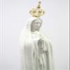 Vittoria Collection 36 Inch Our Lady of Fatima with Jeweled Metal Crown Virgin Mary Italian Statue Sculpture Made in Italy Indoor Outdoor Garden view 4