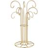 Bard's 9 Arm Gold-toned Ornament Stand, 12" H x 6.75" W x 6.75" D view 1