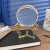 Bard's Brass toned Egg Stand/Holder, Large Dragons, 2.75" Diameter view 3