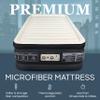 Englander Twin Air Mattress - Double High, 300 LB Capacity Luxury Camping Mattress with Built-in Pump, Waterproof and Microfiber view 2