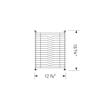 BLANCO Diamond Stainless Steel Floating Dish Rack view 4