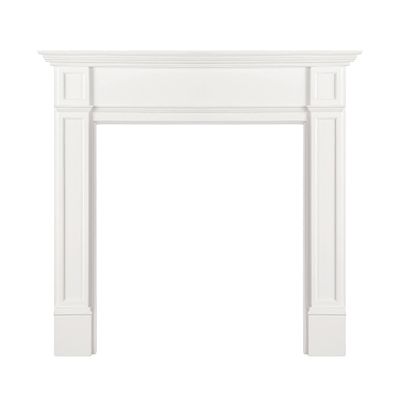 Pearl Mantels 540-56 Marshall Fireplace Mantel Surround MDF, White Paint