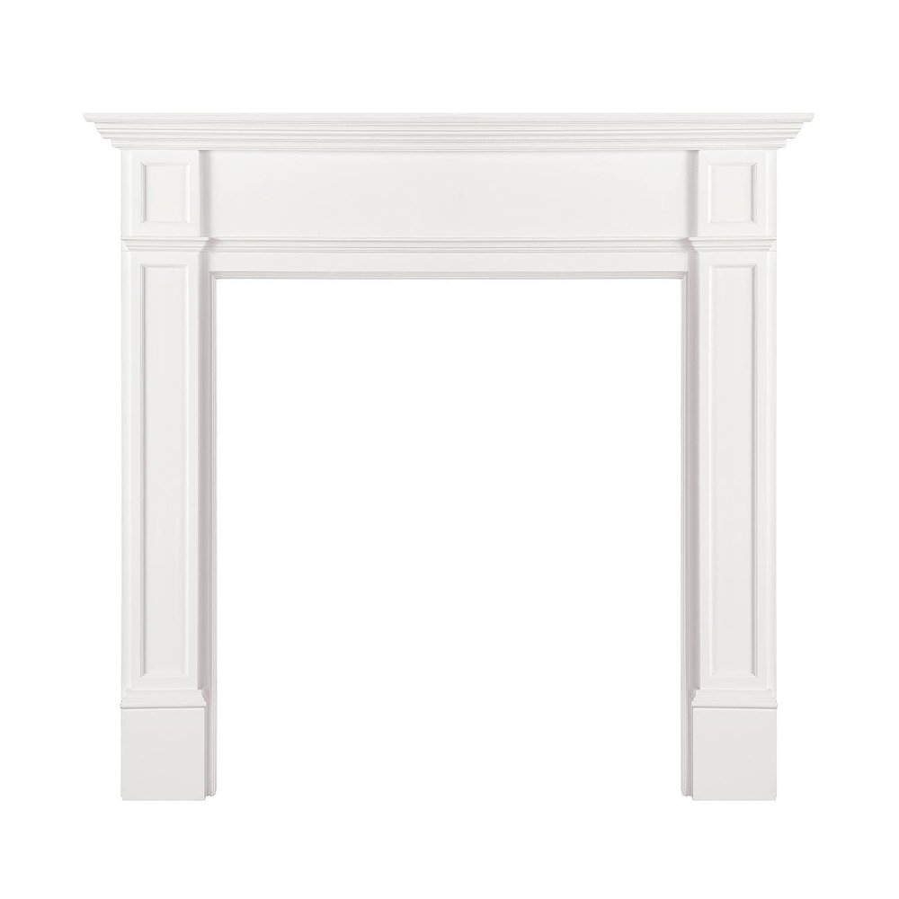 Pearl Mantels 540-56 Marshall Fireplace Mantel Surround MDF, White Paint