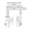 Pearl Mantels 540-56 Marshall Fireplace Mantel Surround MDF, White Paint view 2