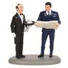 Department 56 Zinc alloy, Porcelain, Plastic 6002318 DC Comics Village Batman Wayne Manor Bruce and Alfred Lit Building and Accessory Set, 8.07 Inch, Multicolor view 4