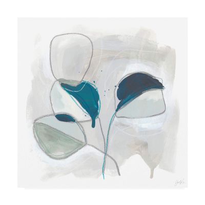Trademark Fine Art Elliptic Posey III by June Erica Vess, 18x18