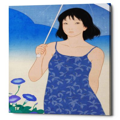 Epic Graffiti 'Summer' by Sai Tamiya, Canvas Wall Art, 12"x16"