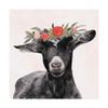 Trademark Fine Art Garden Goat III by Victoria Borges, 18x18 view 1
