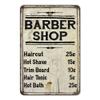 Barber Shop Price List Farmhouse Style 12 x 18 Matte Finish Metal 112180020218 view 1