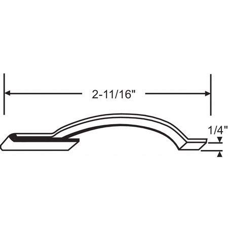 Frame Tension Spring, Screen, 2-25/64" L