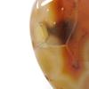 Innovative Surface Art Red Agate Stone Heart with Wood Stand (Heart #7) view 2