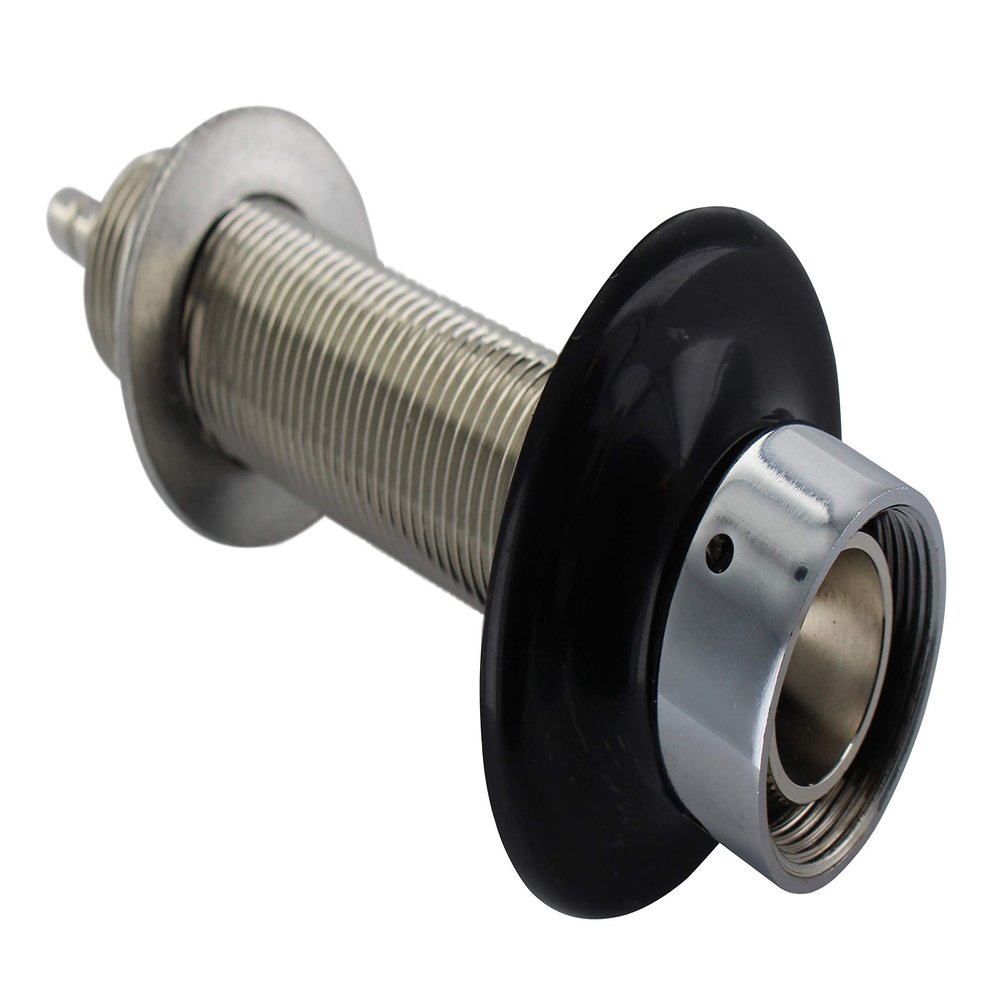 Chromed Brass Faucet Shank With 1/4 Barb - 4 5/8 Length